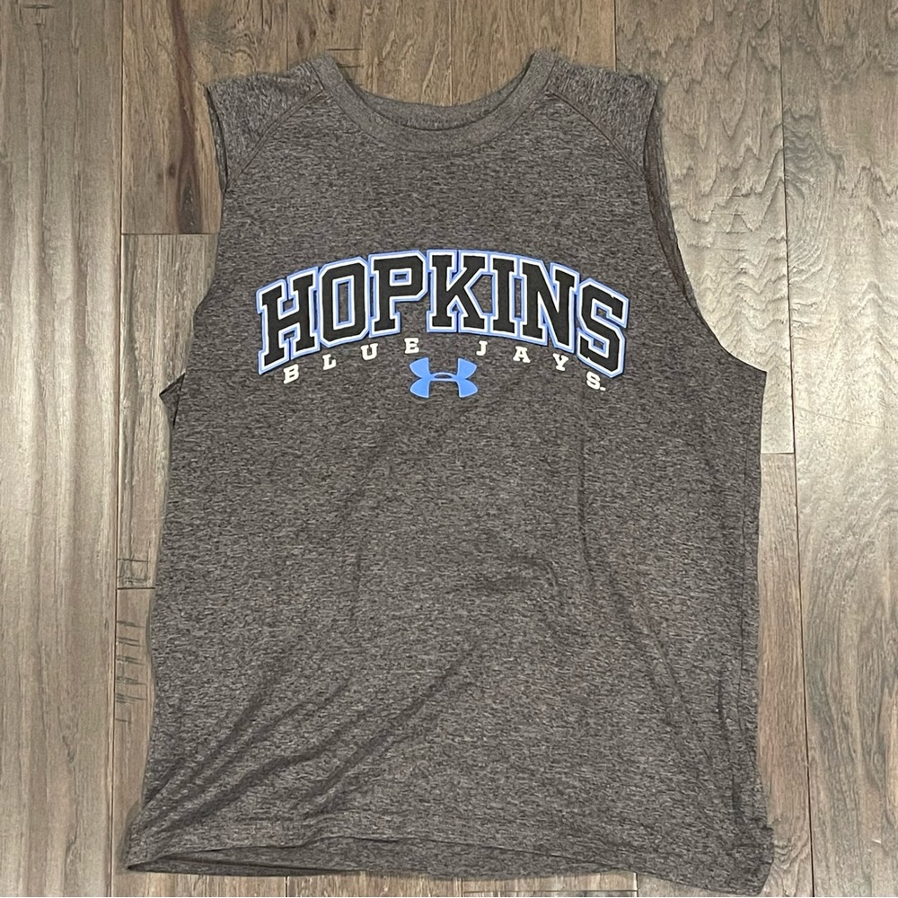 Under Armour Sleeveless Shirt, Johns Hopkins University Blue Jays
